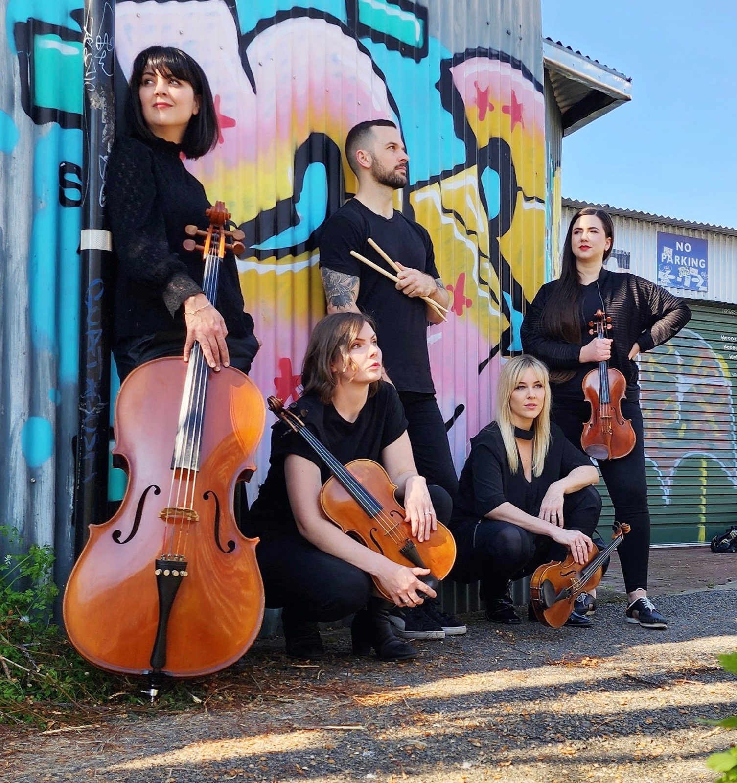Aquila performing live
